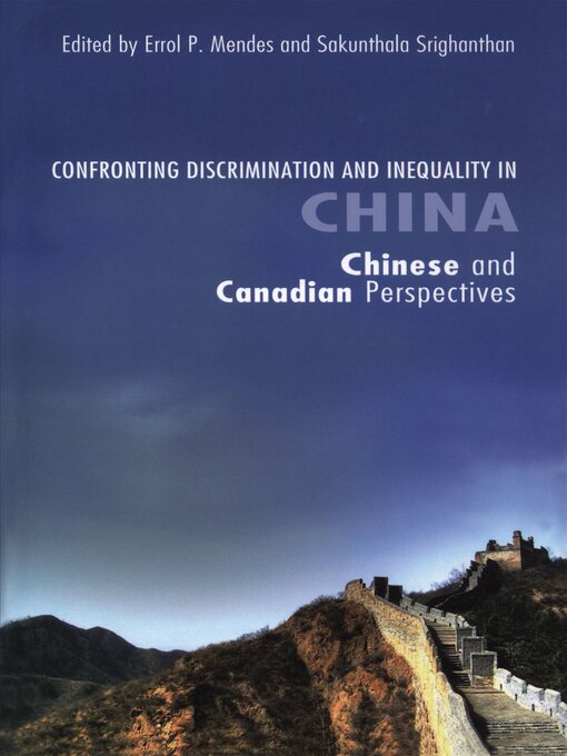 Title details for Confronting Discrimination and Inequality in China by Errol P. Mendes - Available